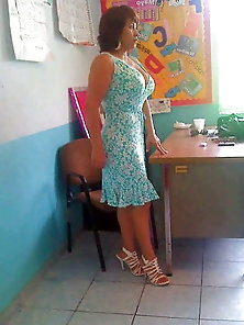 Fantastic mature businesswoman enjoys a tasty boner